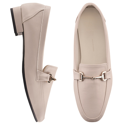 SPUR[스퍼][당일출고]PS9016 Simple chain loafer 베이지