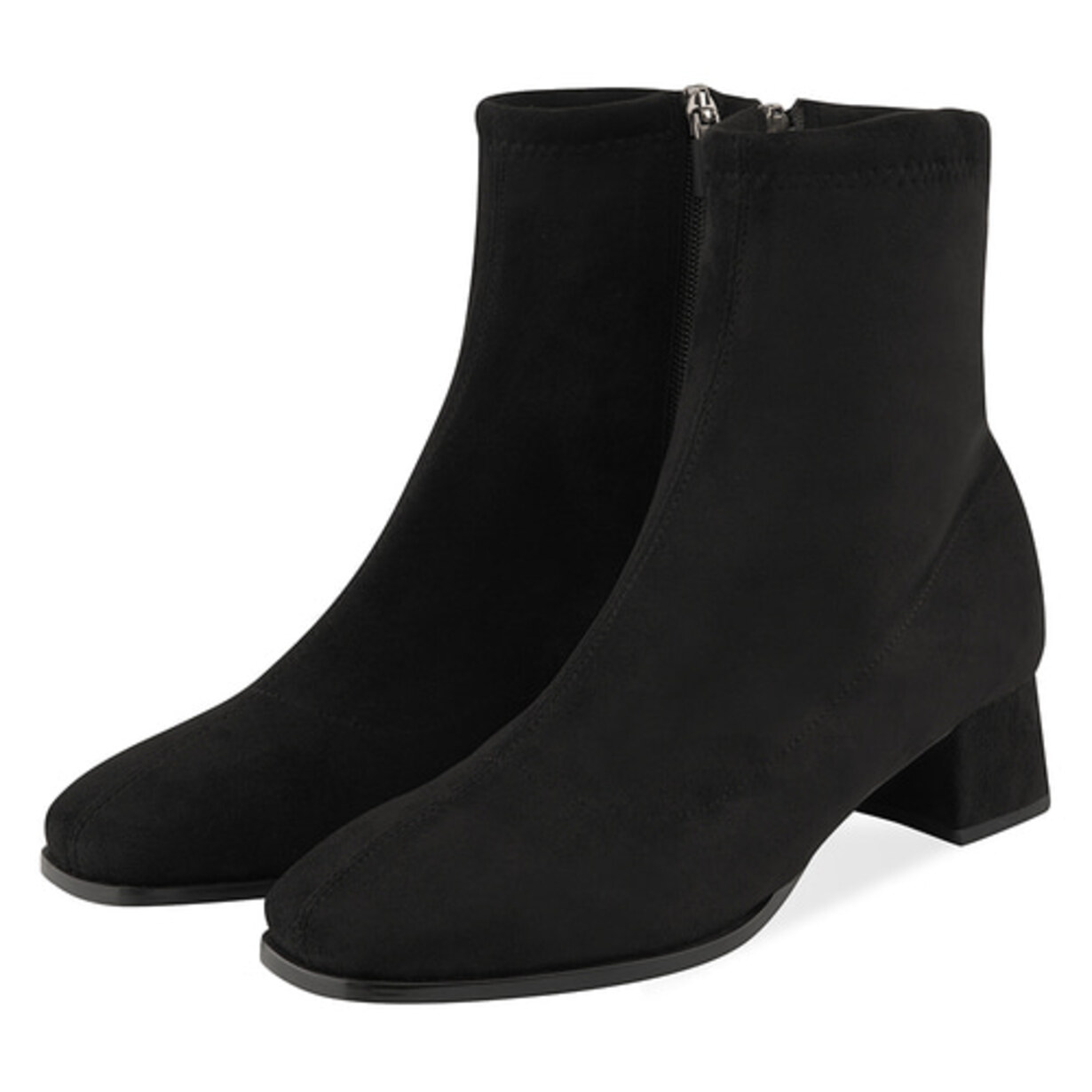 SPUR[스퍼]Square Stretch Ankle Boot -QA7020BA