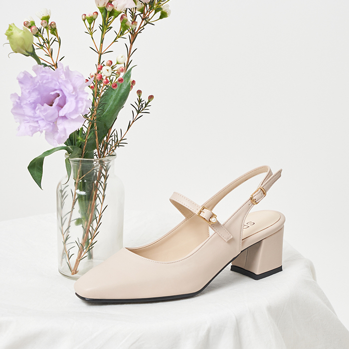 SPUR[스퍼]PS9018 Maryjanes sling back 베이지