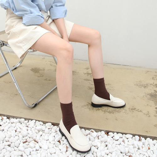 SPUR[스퍼]Wide stitches_Loafer_RS8008(아이보리)