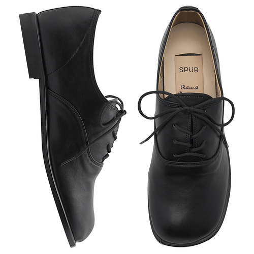 SPUR[스퍼]Oblic toe_Loafer_RS7032(블랙)