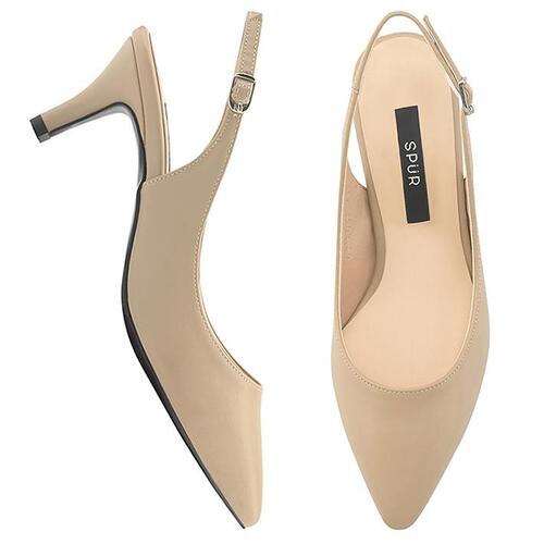 SPUR[스퍼][당일출고]OS8061 Womanly slingback 베이지