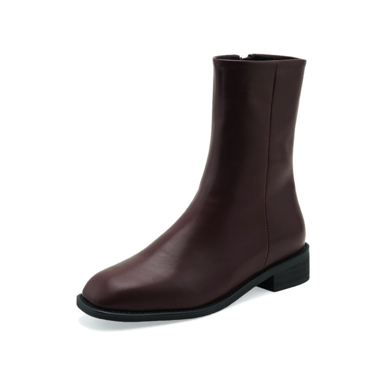 SPUR[스퍼]Herons Square Ankle Boot -RA8002BR