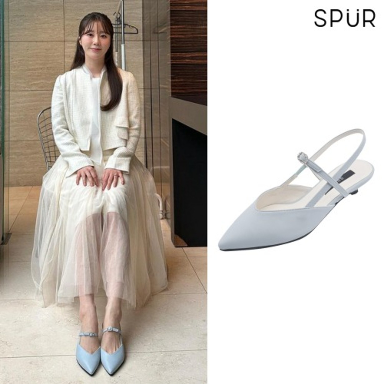 SPUR[스퍼]Margarita top of Slingback -SS8005SY