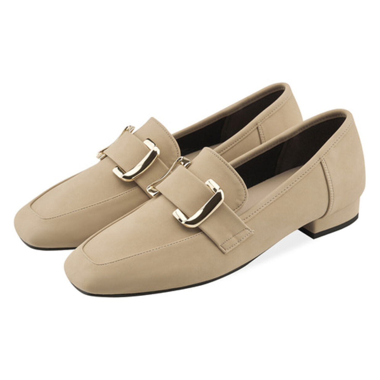 SPUR[스퍼]Double Buckle Loafer -QA7013BE